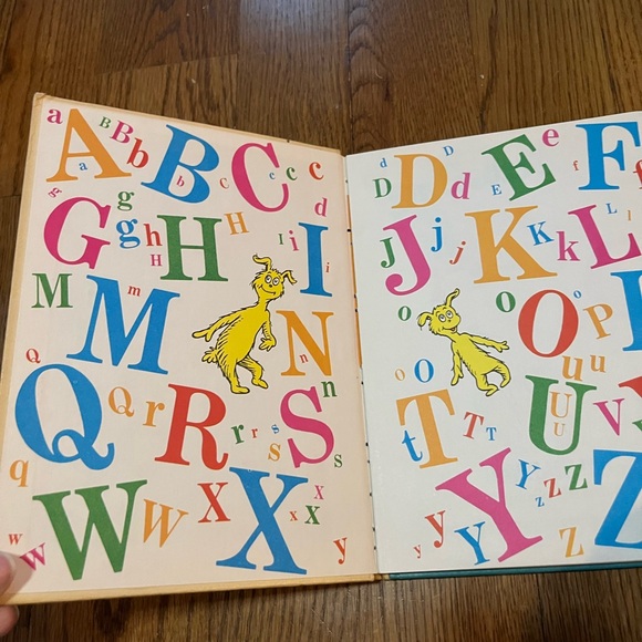 VINTAGE 1963 Dr. Seuss’s ABC Hardcover Kids early reader Book Club edition - Picture 2 of 11